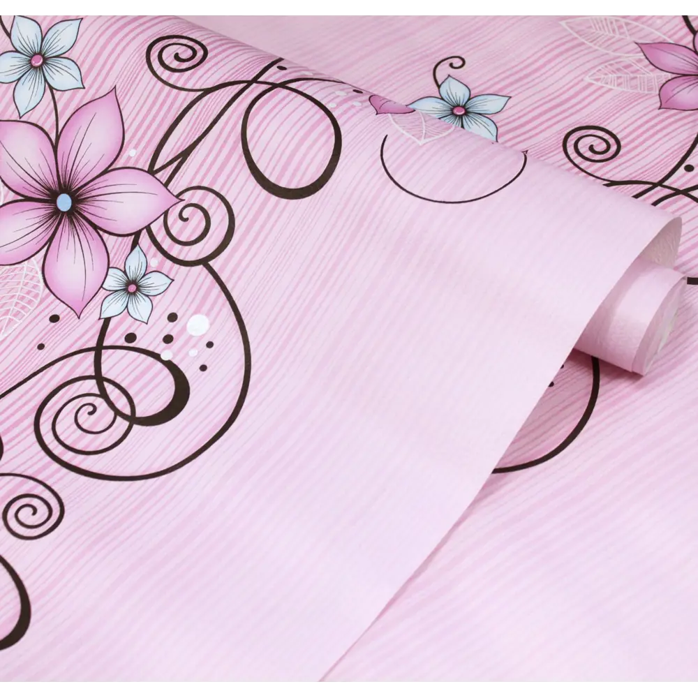 Фото 2 Обои бумажные Брянские обои Амелия Еврокомфорт 0.53 м цвет розовый;голубой;черный (амелия 4) 523134 Фото 2 Обои бумажные Брянские обои Амелия Еврокомфорт 0.53 м цвет розовый;голубой;черный (амелия 4) 523134