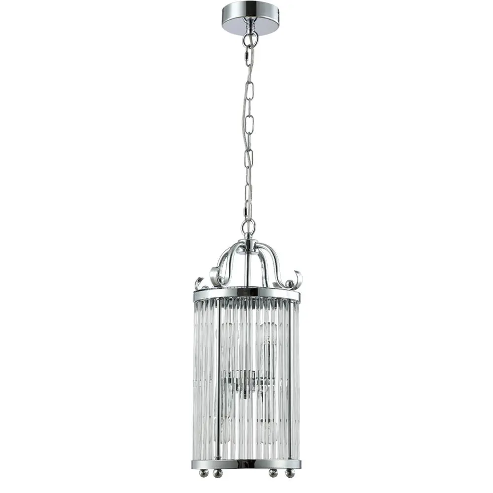 Фото Светильник подвесной Crystal lux Tadeo sp4 d200 chrome/transparente 4 лампы 8 м² цвет хром Фото Светильник подвесной Crystal lux Tadeo sp4 d200 chrome/transparente 4 лампы 8 м² цвет хром
