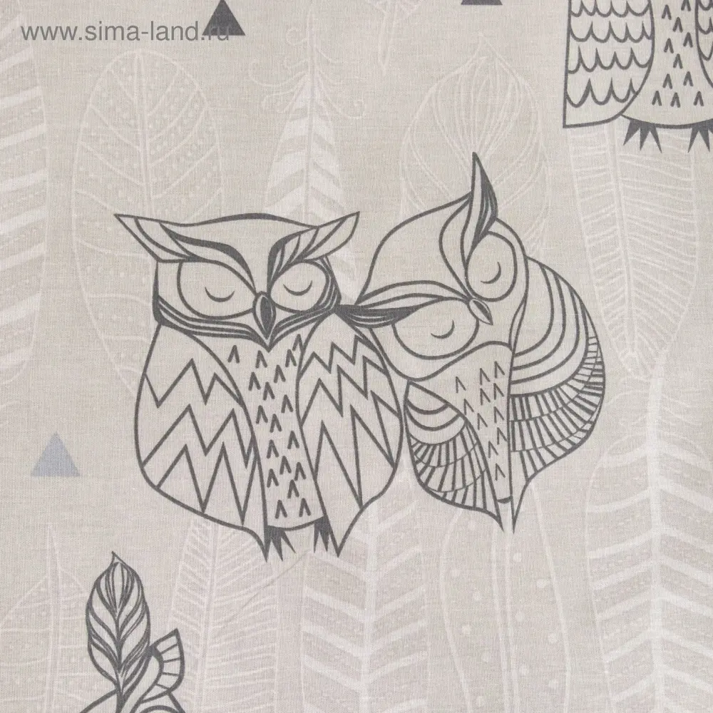 Фото 5 Комплект постельного белья Этель Ушастые совы 3988361 хлопок 1.5-спальный наволочки 70 x 70- 2 шт цвет разноцветный Фото 5 Комплект постельного белья Этель Ушастые совы 3988361 хлопок 1.5-спальный наволочки 70 x 70- 2 шт цвет разноцветный