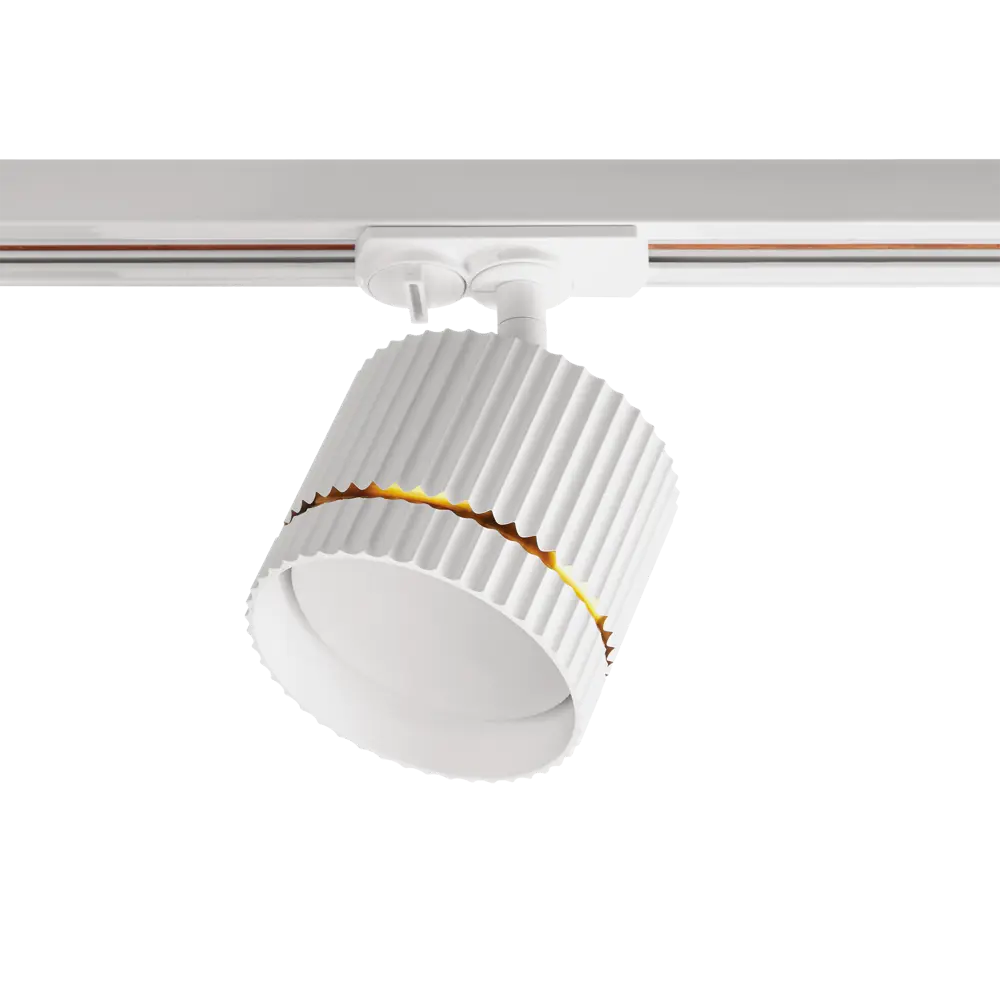 Фото Трековый светильник спот Wolta WTL-GX53/18WG под лампу GX53 однофазный цвет белый Фото Трековый светильник спот Wolta WTL-GX53/18WG под лампу GX53 однофазный цвет белый