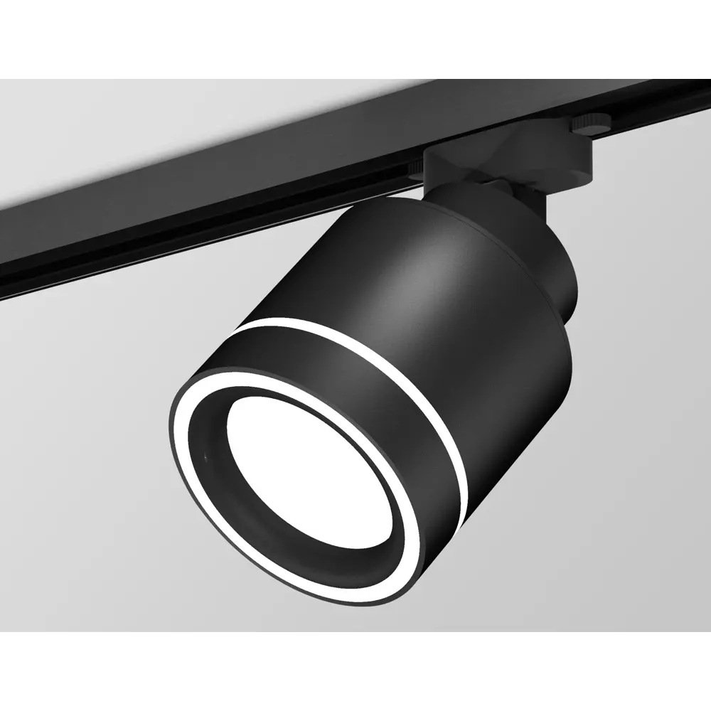 Фото Трековый светильник спот под лампу Gx53 Ambrella light Xt8111003 однофазный цвет черный