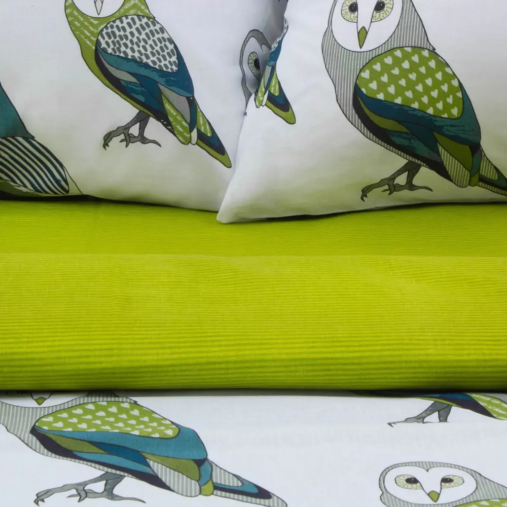 Фото 4 Комплект постельного белья Этель Совушки 2588669 хлопок 1.5-спальный наволочки 70 x 70- 2 шт цвет разноцветный