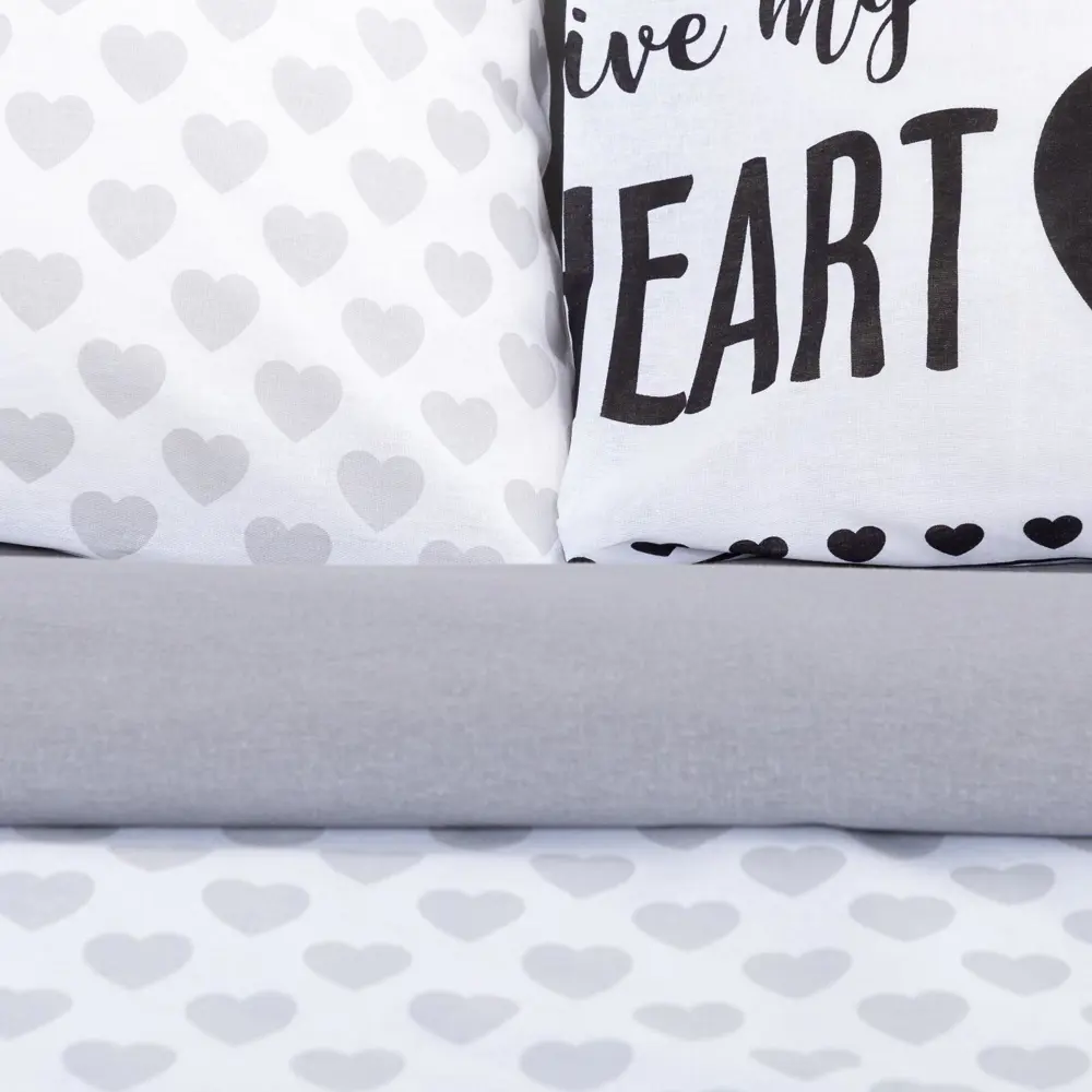 Фото 4 Комплект постельного белья Этель My heart 5181637 хлопок 2-спальный наволочки 70 x 70- 2 шт цвет разноцветный Фото 4 Комплект постельного белья Этель My heart 5181637 хлопок 2-спальный наволочки 70 x 70- 2 шт цвет разноцветный