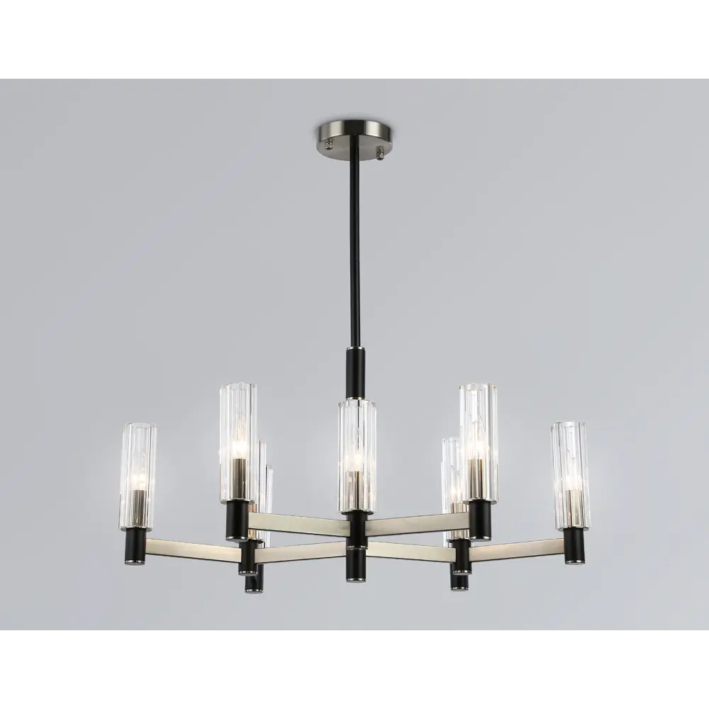 Фото Светильник подвесной Ambrella light Modern Lh55503 9 ламп 18 м² цвет черный Фото Светильник подвесной Ambrella light Modern Lh55503 9 ламп 18 м² цвет черный