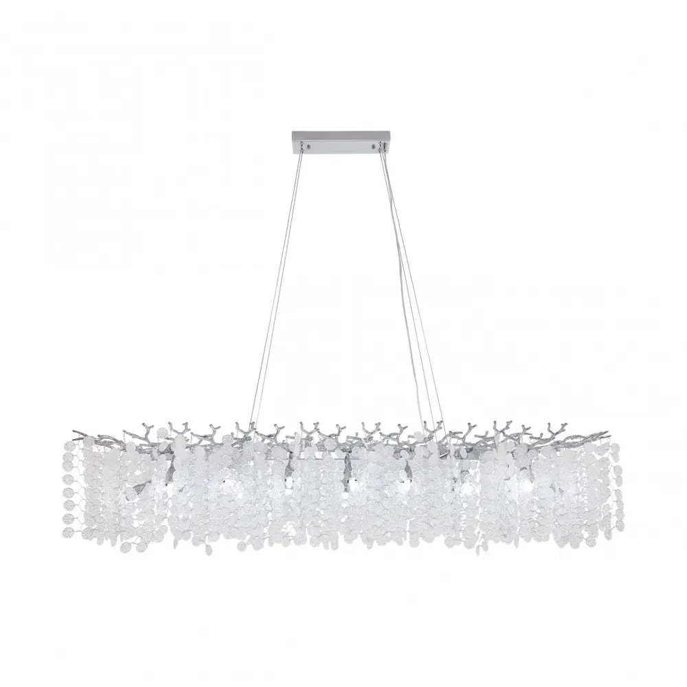 Фото Люстра подвесная Arte Milano-2 23210.1500.16.e14.c cr 16 ламп 32 м² цвет хром Фото Люстра подвесная Arte Milano-2 23210.1500.16.e14.c cr 16 ламп 32 м² цвет хром