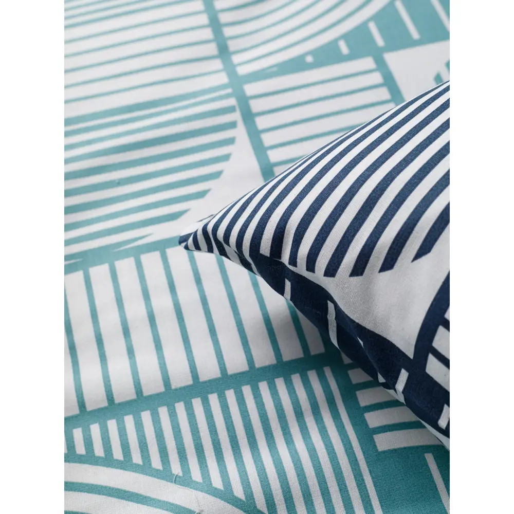 Фото 4 Комплект постельного белья Ночь нежна Теодор 9096595 хлопок 1.5-спальный наволочки 70 x 70- 2 шт цвет разноцветный Фото 4 Комплект постельного белья Ночь нежна Теодор 9096595 хлопок 1.5-спальный наволочки 70 x 70- 2 шт цвет разноцветный