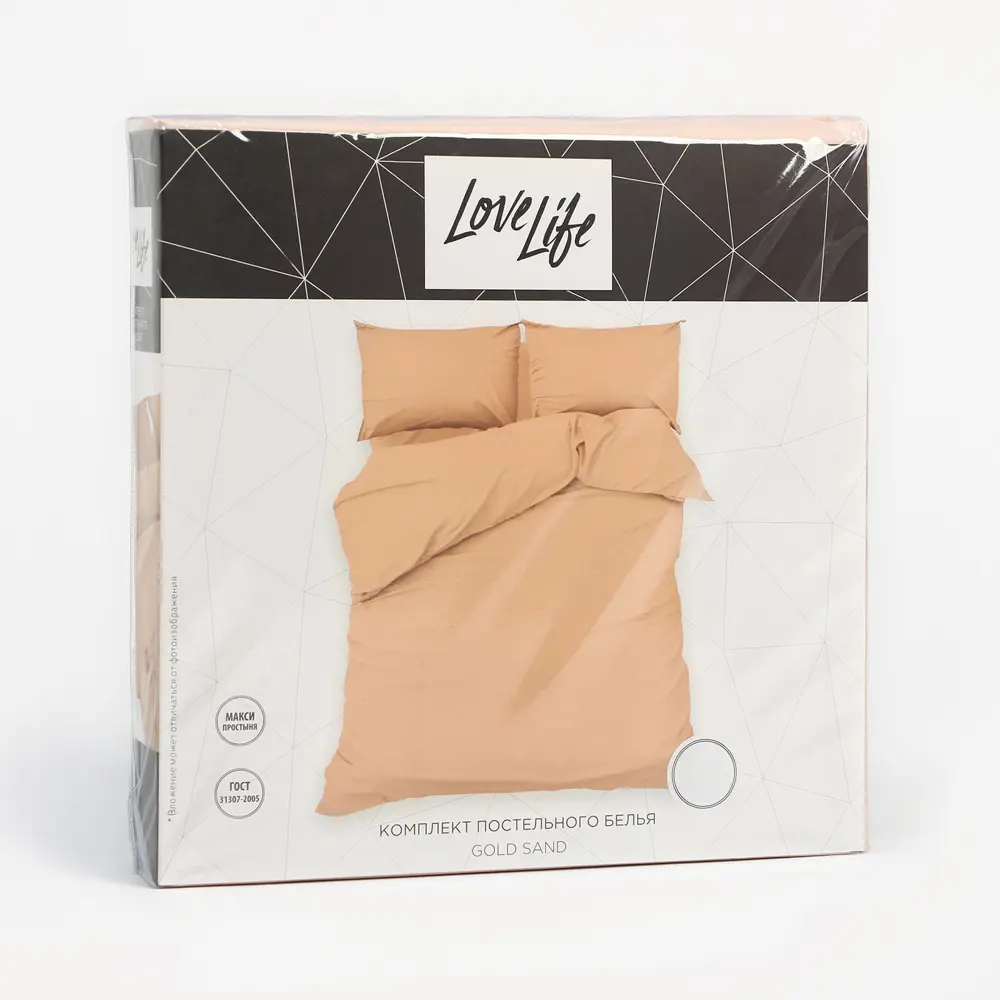 Фото 10 Комплект постельного белья Lovelife Gold sand 9444914 хлопок 1.5-спальный наволочки 50 x 70- 2 шт цвет разноцветный Фото 10 Комплект постельного белья Lovelife Gold sand 9444914 хлопок 1.5-спальный наволочки 50 x 70- 2 шт цвет разноцветный