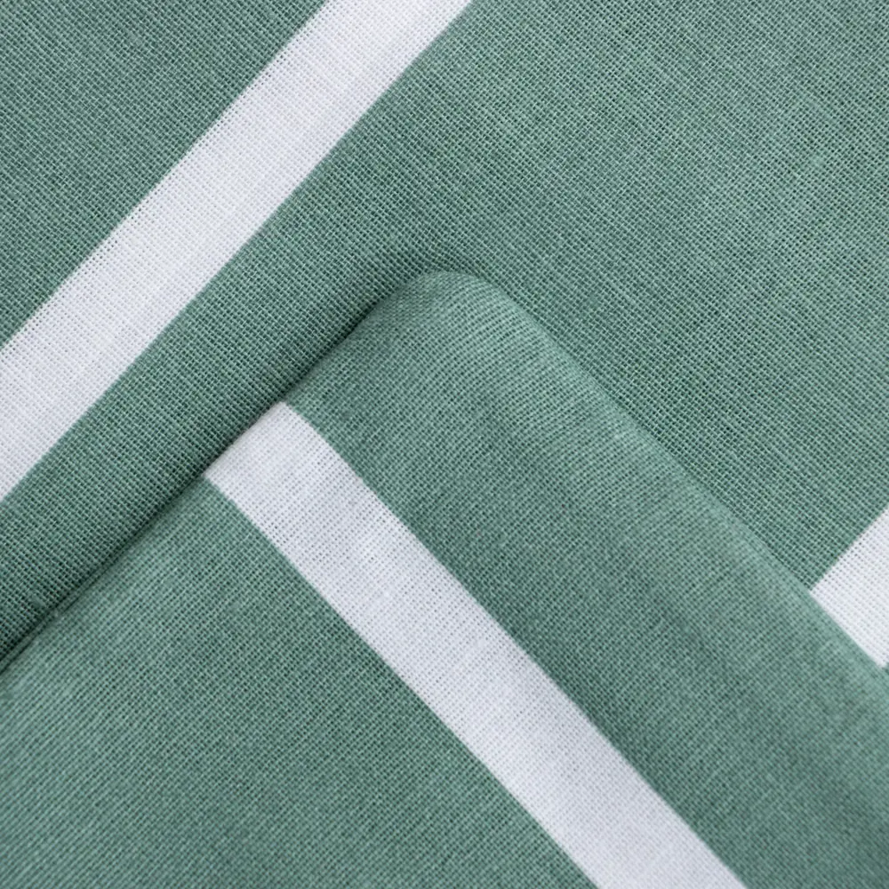 Фото 5 Комплект постельного белья Этель Mint stripes 6632206 хлопок 1.5-спальный наволочки 70 x 70- 2 шт цвет разноцветный Фото 5 Комплект постельного белья Этель Mint stripes 6632206 хлопок 1.5-спальный наволочки 70 x 70- 2 шт цвет разноцветный