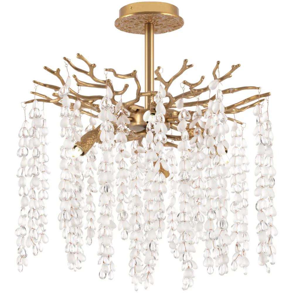 Фото Люстра потолочная Arte Milano-1 23111.460.6.g9.d ib 6 ламп 12 м² цвет бронза Фото Люстра потолочная Arte Milano-1 23111.460.6.g9.d ib 6 ламп 12 м² цвет бронза