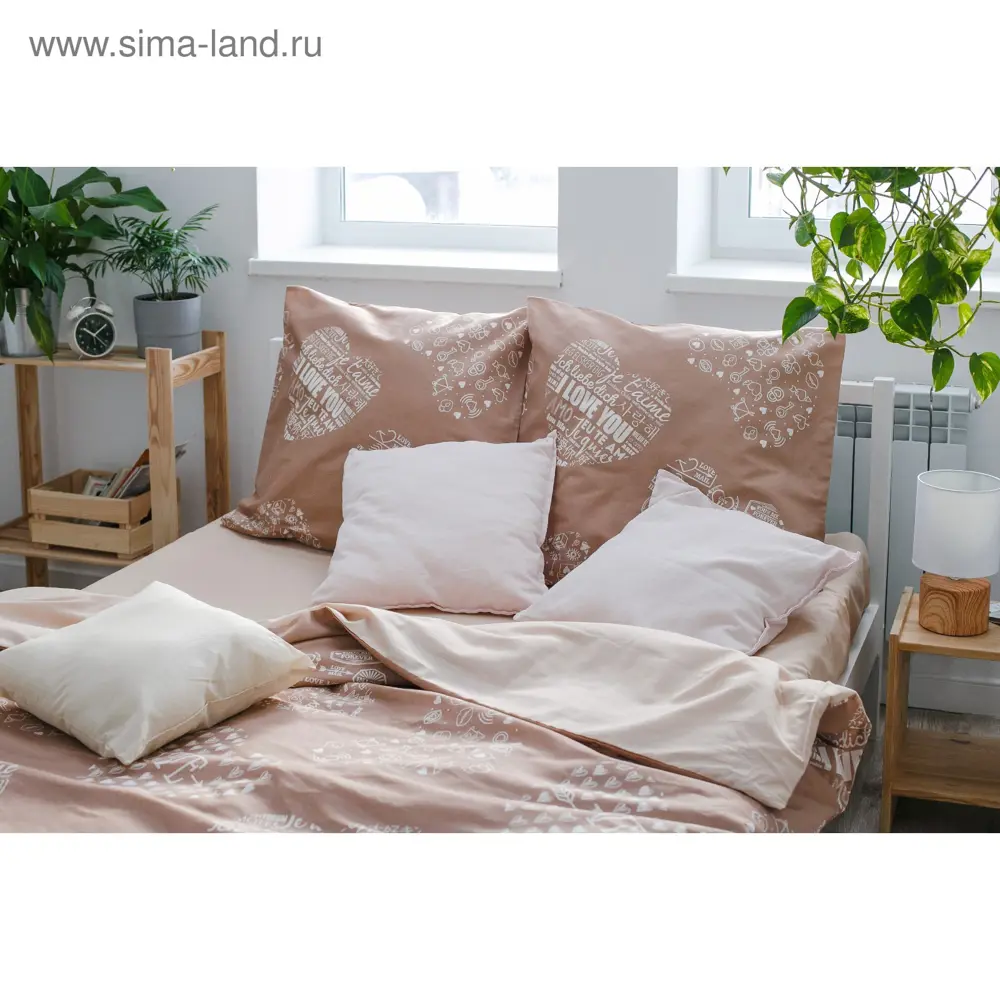 Фото 8 Комплект постельного белья Этель Te amo (вид 3) 3988391 хлопок 2-спальный наволочки 70 x 70- 2 шт цвет разноцветный Фото 8 Комплект постельного белья Этель Te amo (вид 3) 3988391 хлопок 2-спальный наволочки 70 x 70- 2 шт цвет разноцветный