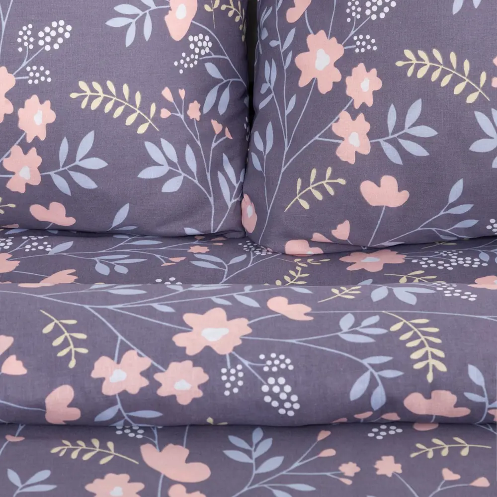 Фото 4 Комплект постельного белья Этель Сумрачный сад 5126827 хлопок 1.5-спальный наволочки 70 x 70- 2 шт цвет разноцветный Фото 4 Комплект постельного белья Этель Сумрачный сад 5126827 хлопок 1.5-спальный наволочки 70 x 70- 2 шт цвет разноцветный