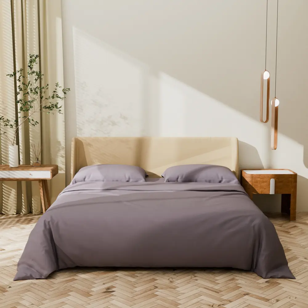 Фото 3 Комплект постельного белья Этель Grey sky 9144562 хлопок 1.5-спальный наволочки 50 x 70- 2 шт цвет разноцветный