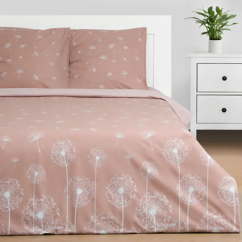 Фото 3 Комплект постельного белья Этель Одуванчики 2759790 хлопок 2-спальный наволочки 70 x 70- 2 шт цвет разноцветный Фото 3 Комплект постельного белья Этель Одуванчики 2759790 хлопок 2-спальный наволочки 70 x 70- 2 шт цвет разноцветный