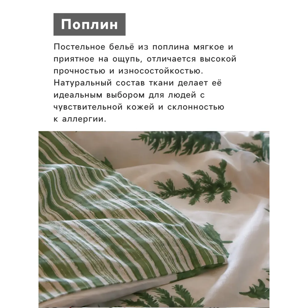 Фото 3 Комплект постельного белья Этель Елки 7099486 хлопок 1.5-спальный наволочки 70 x 70- 2 шт цвет разноцветный Фото 3 Комплект постельного белья Этель Елки 7099486 хлопок 1.5-спальный наволочки 70 x 70- 2 шт цвет разноцветный