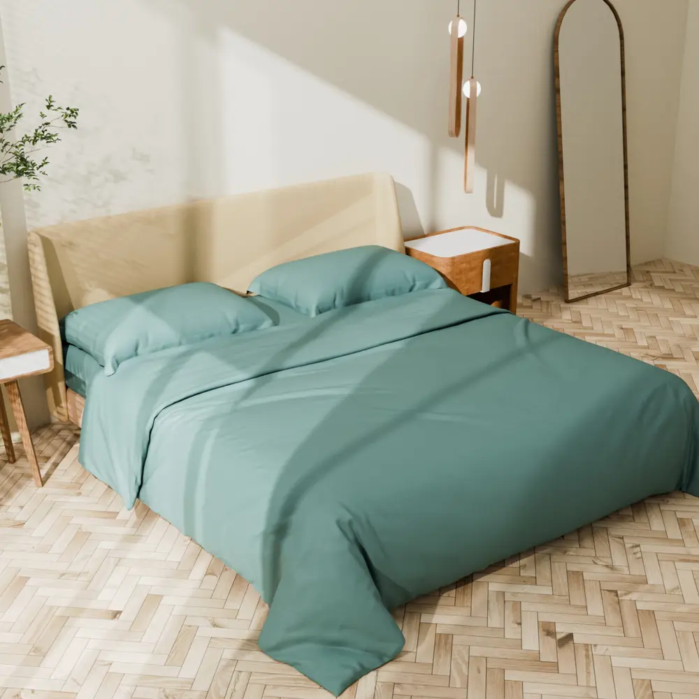 Фото 4 Комплект постельного белья Этель Green paradise 9144625 хлопок 1.5-спальный наволочки 50 x 70- 2 шт цвет разноцветный Фото 4 Комплект постельного белья Этель Green paradise 9144625 хлопок 1.5-спальный наволочки 50 x 70- 2 шт цвет разноцветный