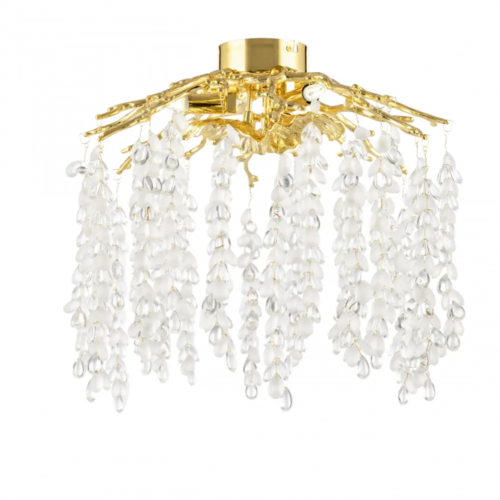 Фото Люстра потолочная Arte Milano-3 23312.360.3.g9.d gd 3 лампы 6 м² цвет золото