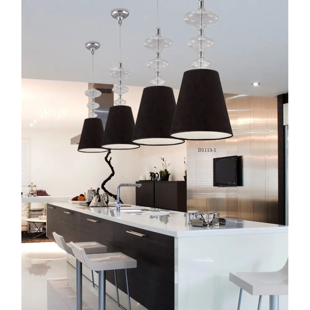 Фото Светильник подвесной Lumina deco Veneziana Ldp 1113 bk 1 лампа 2 м² цвет черный Фото Светильник подвесной Lumina deco Veneziana Ldp 1113 bk 1 лампа 2 м² цвет черный