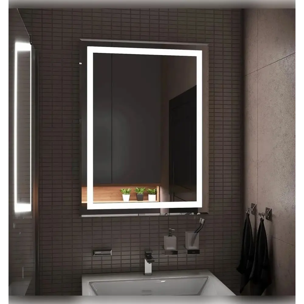 Фото 4 Зеркало для ванной Apeggo Gemma 60x80 Фото 4 Зеркало для ванной Apeggo Gemma 60x80