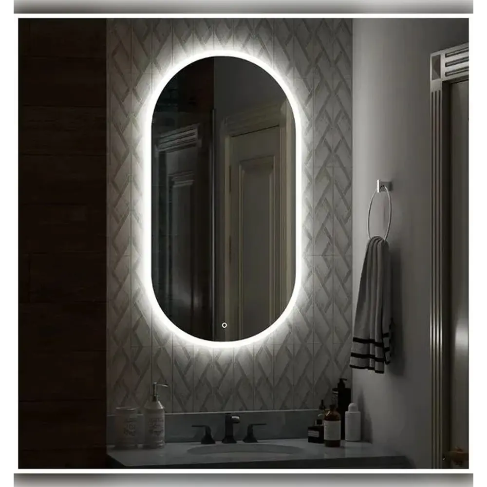 Фото 3 Зеркало для ванной Apeggo Benedetta с подсветкой Led 55x100 Фото 3 Зеркало для ванной Apeggo Benedetta с подсветкой Led 55x100