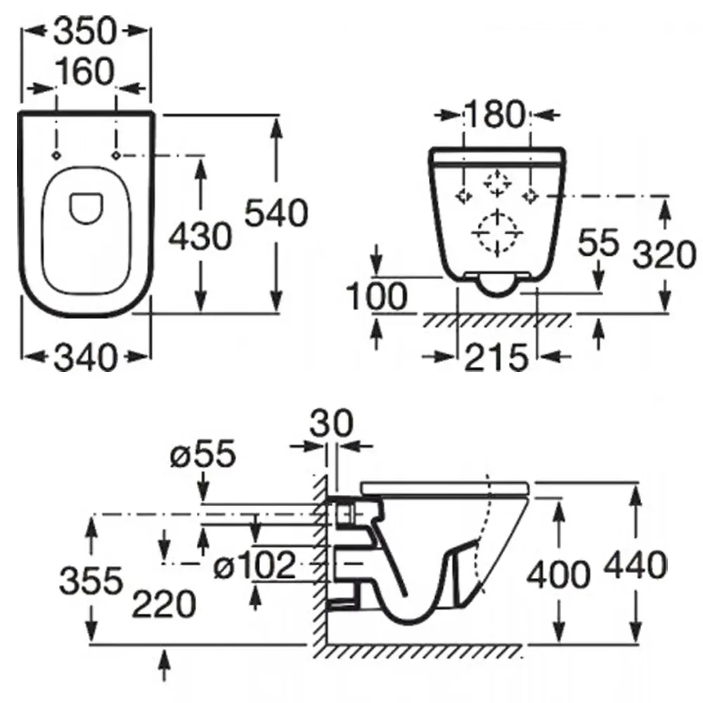 Фото 7 Комплект инсталляция и унитаз подвесной TECE Base 2.0 The Gap 9400412R2 безободковый цвет унитаза белый Фото 7 Комплект инсталляция и унитаз подвесной TECE Base 2.0 The Gap 9400412R2 безободковый цвет унитаза белый