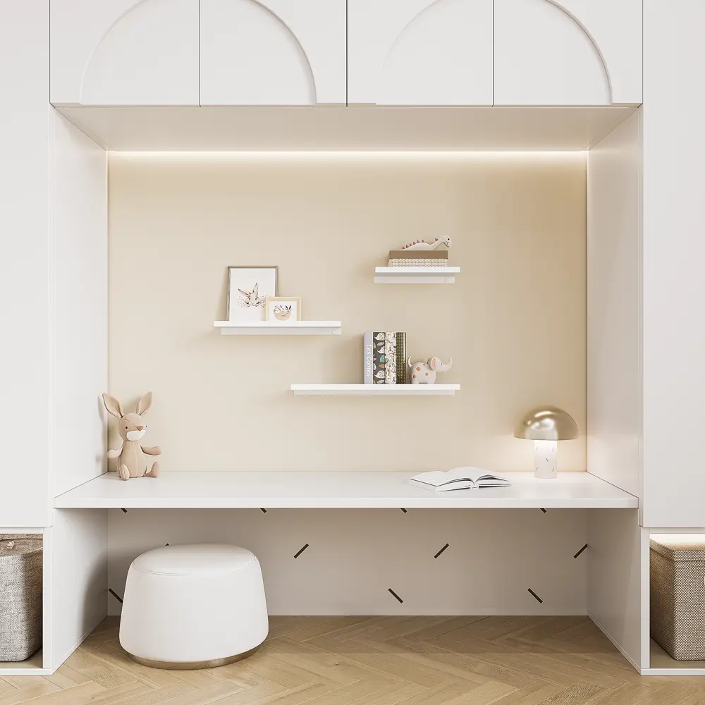 Фото 10 Настенная полка 33x12 см металл цвет черный Фото 10 Настенная полка 33x12 см металл цвет черный