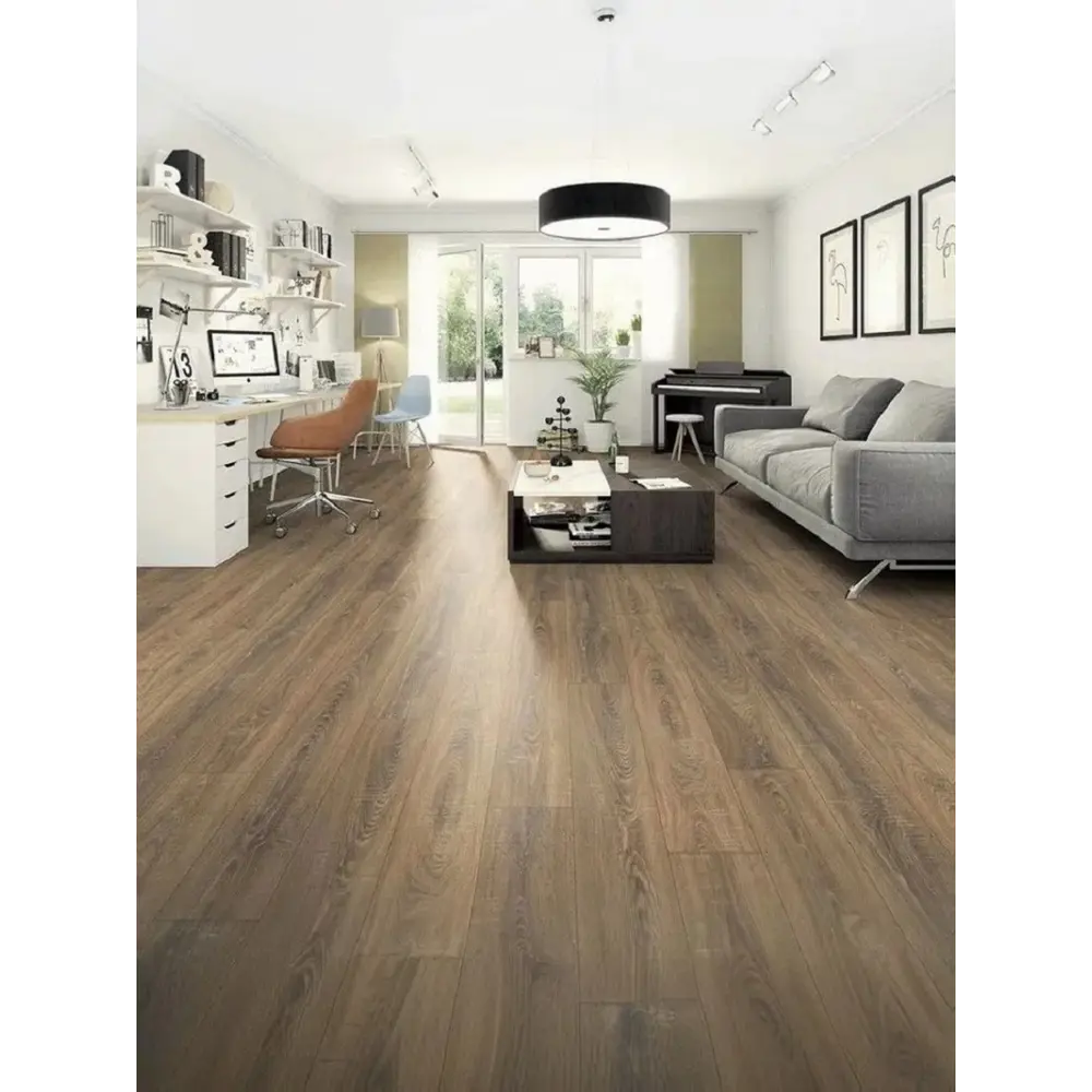 Фото 2 Ламинат Egger Home New Дуб Тосколано натуральный 32 класс толщина 8 мм с фаской 1.994 м², цена за упаковку Фото 2 Ламинат Egger Home New Дуб Тосколано натуральный 32 класс толщина 8 мм с фаской 1.994 м², цена за упаковку