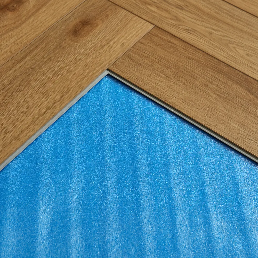 Фото 3 Подложка рулонная синяя EPE20 2 мм 10 м² Фото 3 Подложка рулонная синяя EPE20 2 мм 10 м²