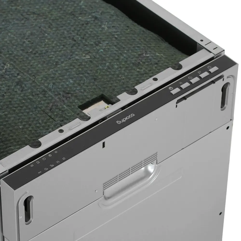 Фото 6 Встраиваемая посудомоечная машина Бирюса DWB-410/6 44.8 см 6 программ цвет серый Фото 6 Встраиваемая посудомоечная машина Бирюса DWB-410/6 44.8 см 6 программ цвет серый