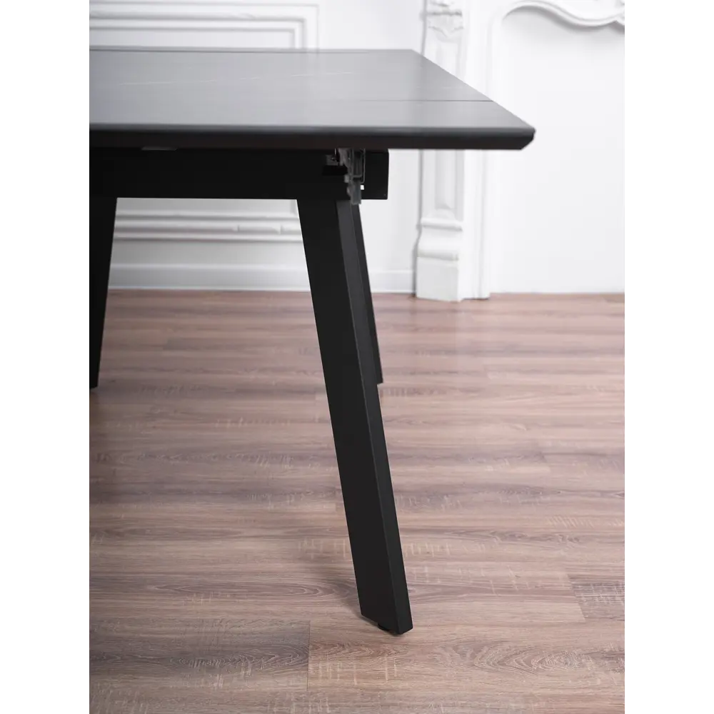 Фото 11 Кухонный стол прямоугольный Frenesie 140x90 см керамогранит мдф цвет черный/черный Фото 11 Кухонный стол прямоугольный Frenesie 140x90 см керамогранит мдф цвет черный/черный