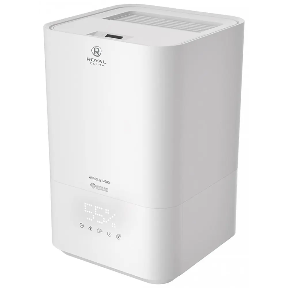 Фото Увлажнитель воздуха Royal clima Airole pro RUH-ARP400/5.0E-WT 5 л с аромадиффузором цвет белый Фото Увлажнитель воздуха Royal clima Airole pro RUH-ARP400/5.0E-WT 5 л с аромадиффузором цвет белый