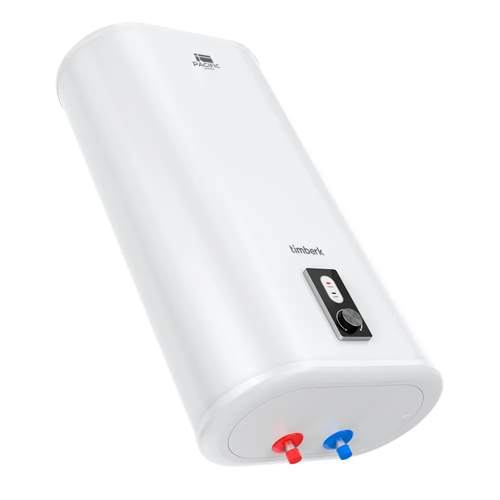 Фото 2 Накопительный водонагреватель электрический 80 л Timberk Pacific 2 кВт нержавеющая сталь сухой ТЭН