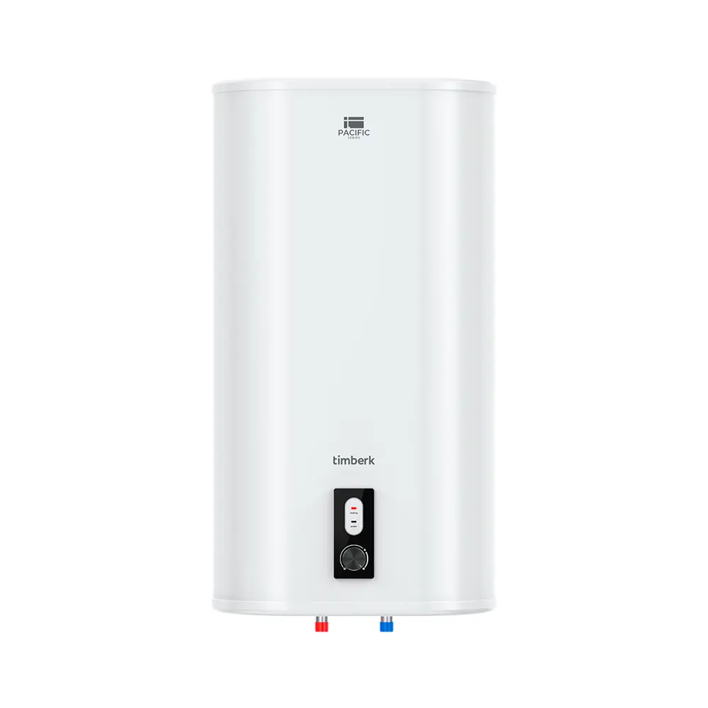 Фото Накопительный водонагреватель электрический 80 л Timberk Pacific 2 кВт нержавеющая сталь сухой ТЭН