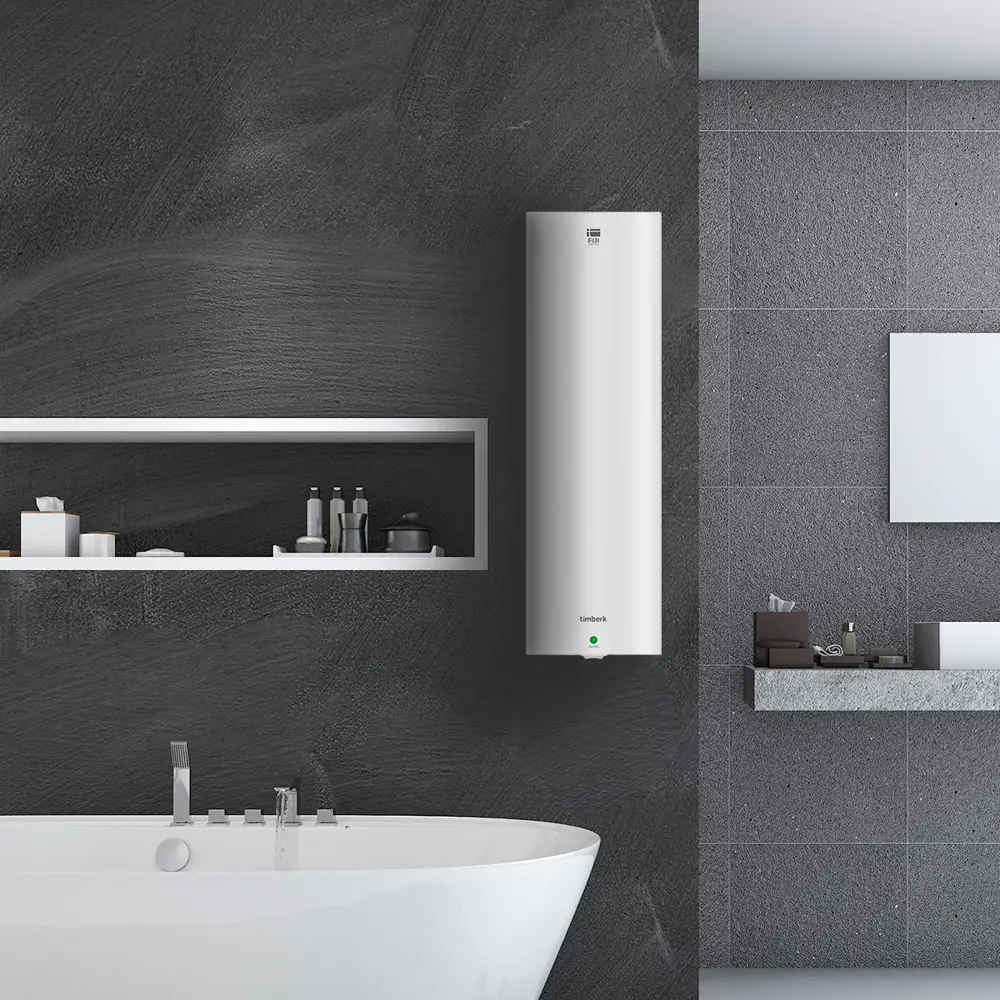 Фото 7 Накопительный водонагреватель электрический 50 л Timberk Fiji 1.5 кВт нержавеющая сталь мокрый ТЭН Фото 7 Накопительный водонагреватель электрический 50 л Timberk Fiji 1.5 кВт нержавеющая сталь мокрый ТЭН