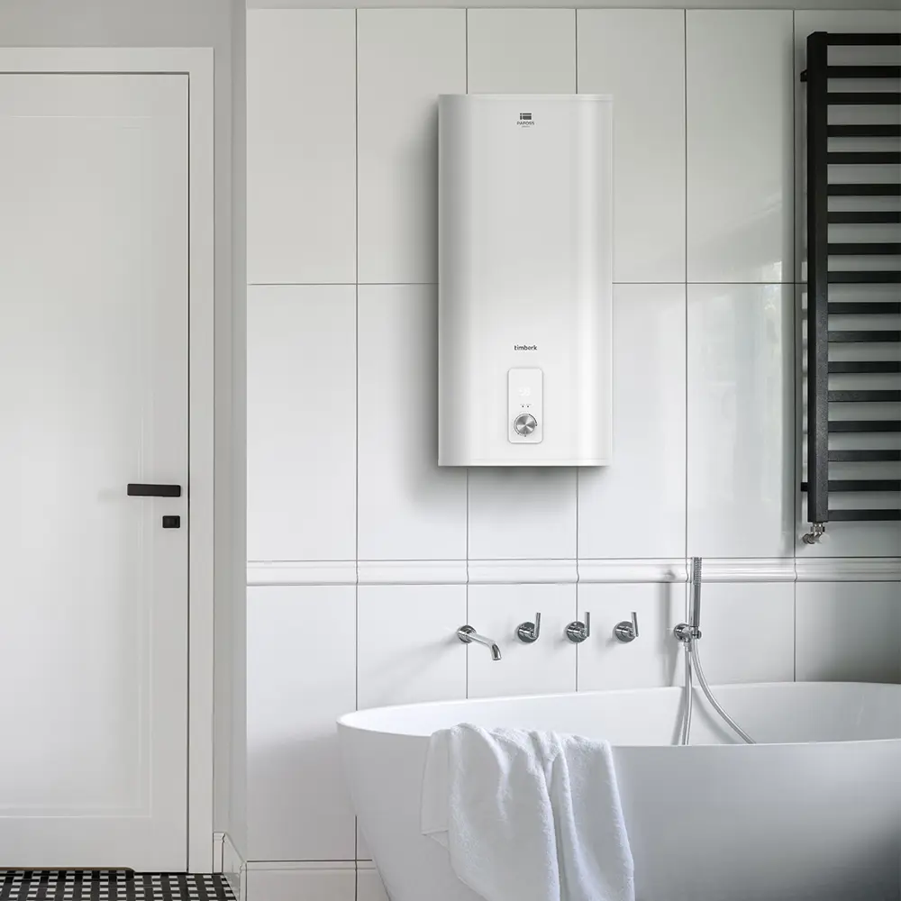 Фото 6 Накопительный водонагреватель электрический 30 л Timberk Pafoss 2 кВт нержавеющая сталь мокрый ТЭН Фото 6 Накопительный водонагреватель электрический 30 л Timberk Pafoss 2 кВт нержавеющая сталь мокрый ТЭН