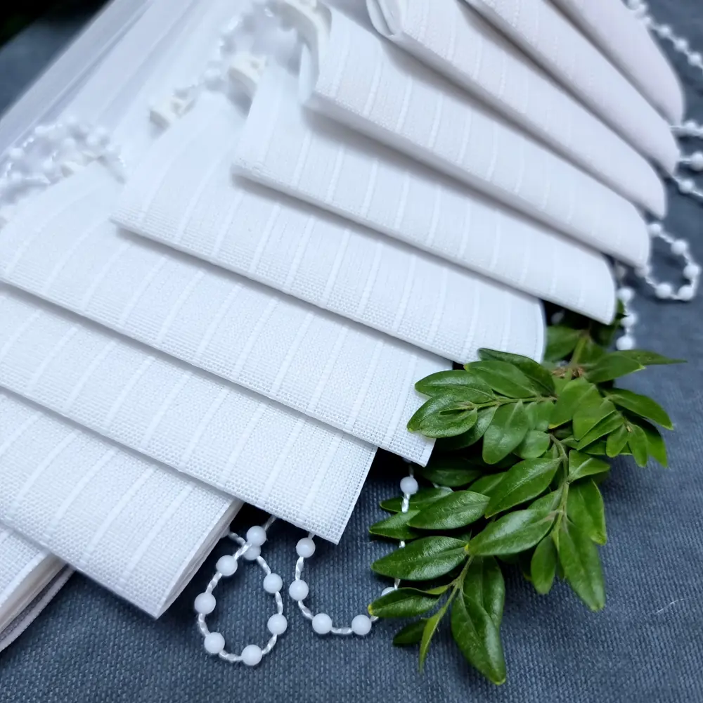 Фото 6 Ламели для вертикальных жалюзи Бинар Лайн 260 см полиэстер цвет белый 15 шт Фото 6 Ламели для вертикальных жалюзи Бинар Лайн 260 см полиэстер цвет белый 15 шт