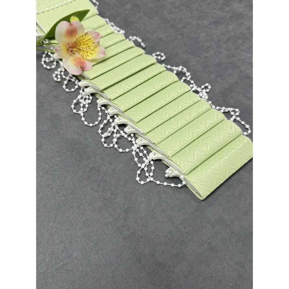 Фото 4 Ламели для вертикальных жалюзи Бинар Акация 25 шт 100 см цвет зеленый Фото 4 Ламели для вертикальных жалюзи Бинар Акация 25 шт 100 см цвет зеленый