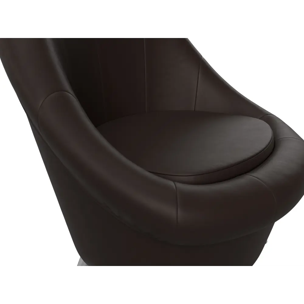 Фото 4 Банкетка искусственная кожа Лига диванов коричневый 62x74 см Фото 4 Банкетка искусственная кожа Лига диванов коричневый 62x74 см