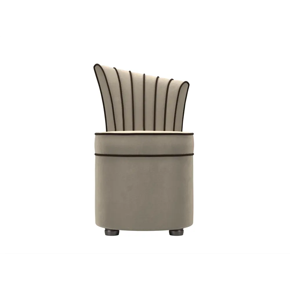 Фото 2 Пуф вельвет Лига диванов Ирис бежевый 56x83 см Фото 2 Пуф вельвет Лига диванов Ирис бежевый 56x83 см