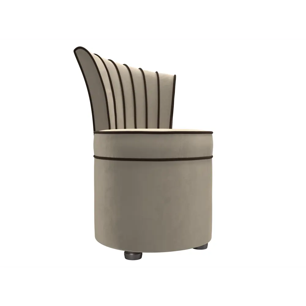 Фото 3 Пуф вельвет Лига диванов Ирис бежевый 56x83 см Фото 3 Пуф вельвет Лига диванов Ирис бежевый 56x83 см