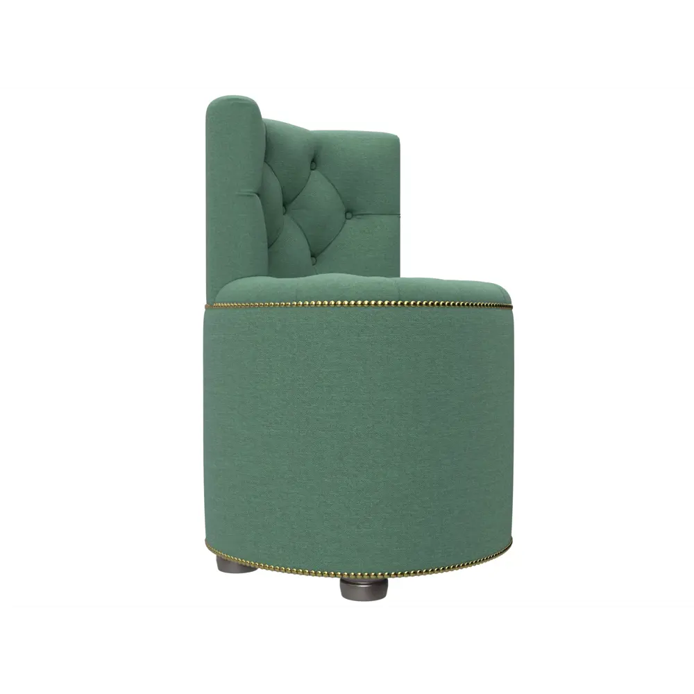 Фото 4 Пуф рогожка Лига диванов Саваж амур зеленый 52x77 см Фото 4 Пуф рогожка Лига диванов Саваж амур зеленый 52x77 см