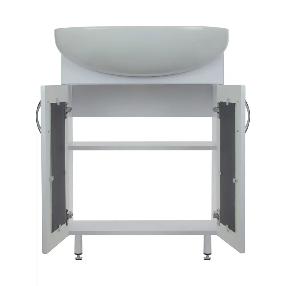 Фото 12 Тумба под раковину Doratiz Орхидея 9912.812 напольная 60см цвет белый Фото 12 Тумба под раковину Doratiz Орхидея 9912.812 напольная 60см цвет белый