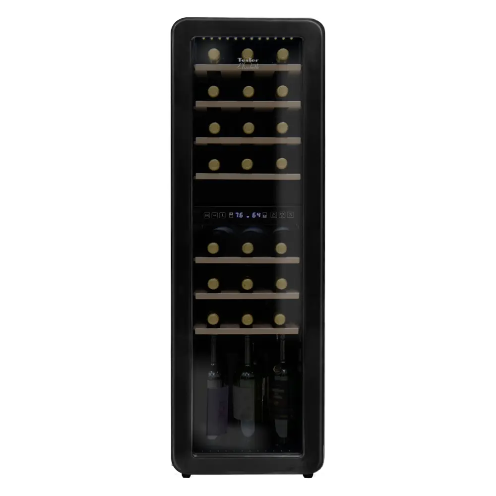 Фото 10 Винный шкаф TESLER CWC-308 BLACK LD Фото 10 Винный шкаф TESLER CWC-308 BLACK LD