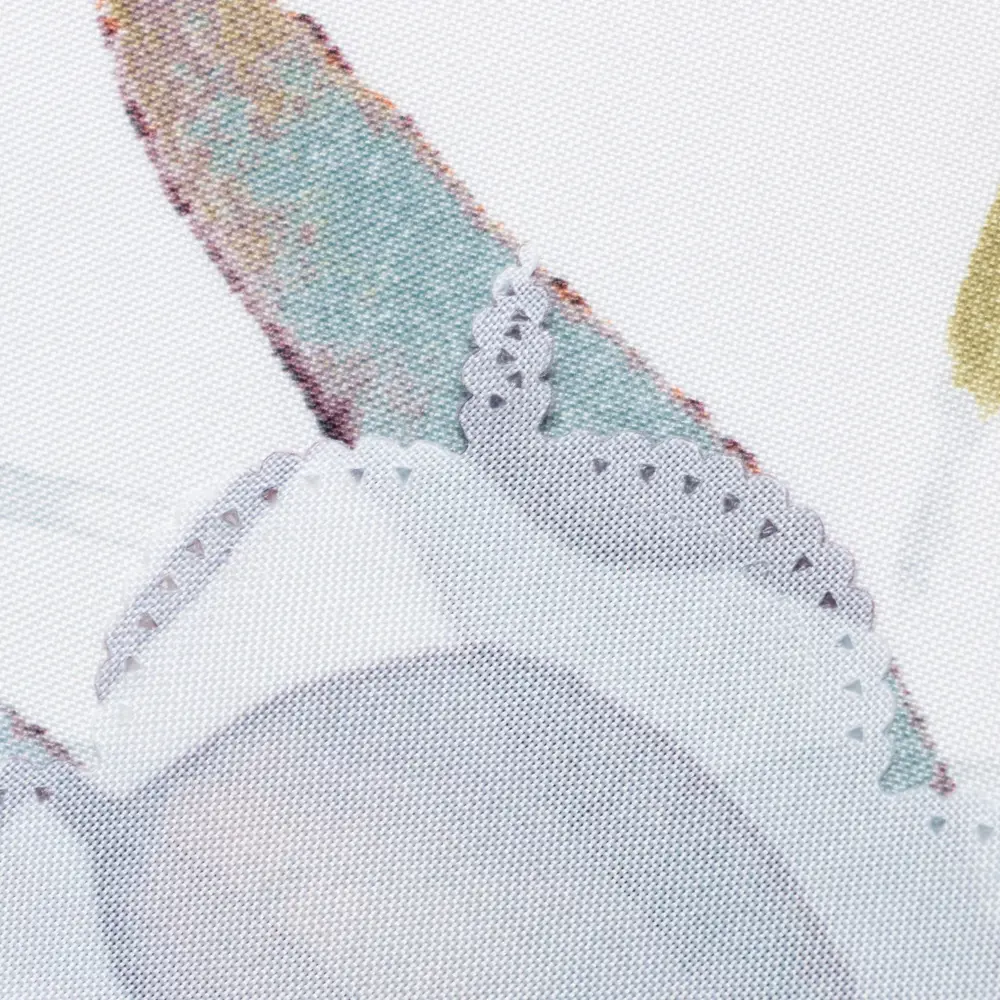 Фото 7 Скатерть на стол Доляна Акварельные листья круглая 145x180 см цвет белый Фото 7 Скатерть на стол Доляна Акварельные листья круглая 145x180 см цвет белый