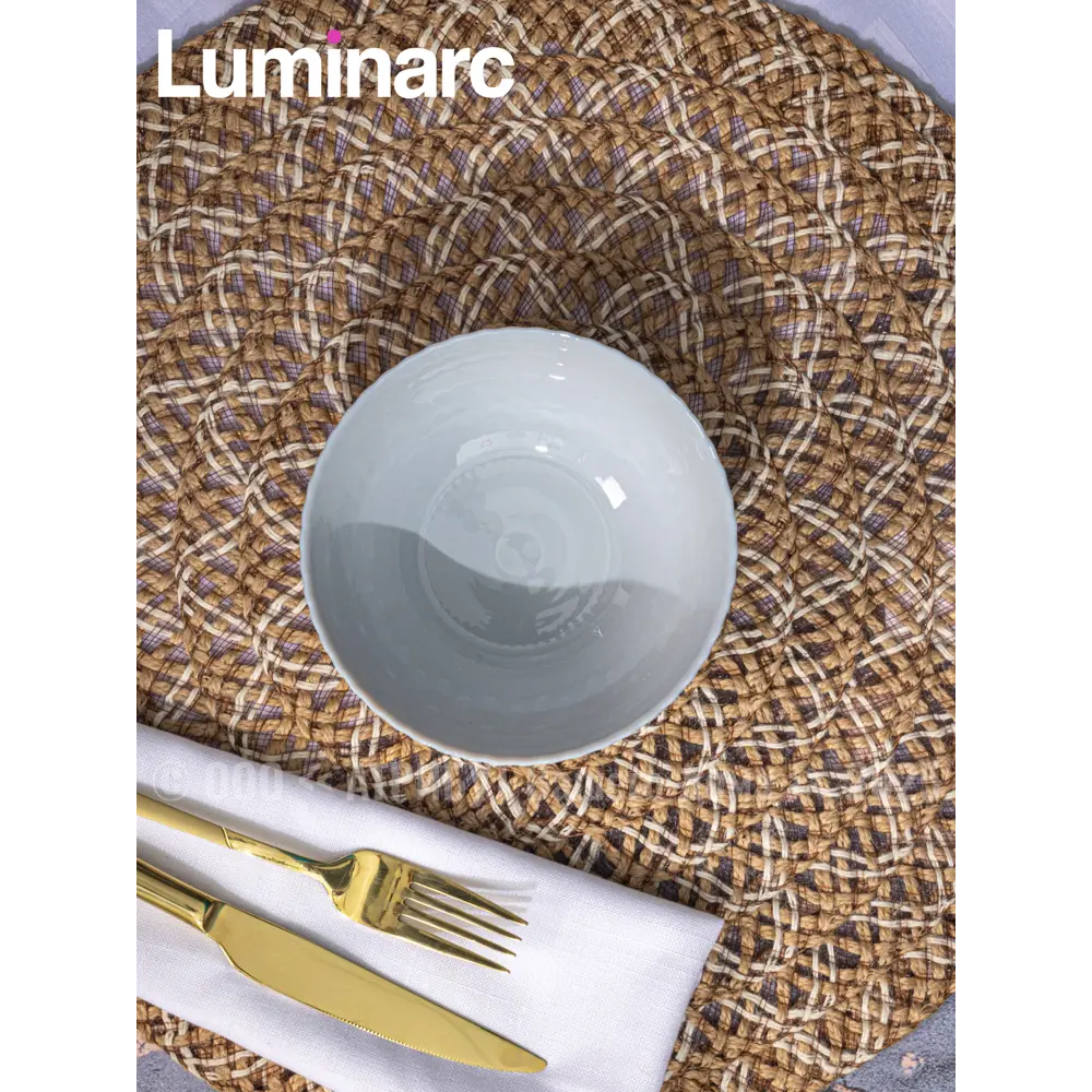 Фото 4 Тарелка 20 см Luminarc Q4647-4ECOM Стекло цвет серый Фото 4 Тарелка 20 см Luminarc Q4647-4ECOM Стекло цвет серый