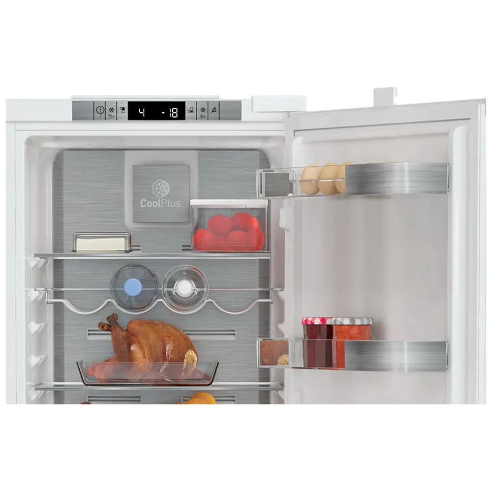 Фото 4 Встраиваемый холодильник Grundig GKIN25720 54x177.5 см цвет белый Фото 4 Встраиваемый холодильник Grundig GKIN25720 54x177.5 см цвет белый