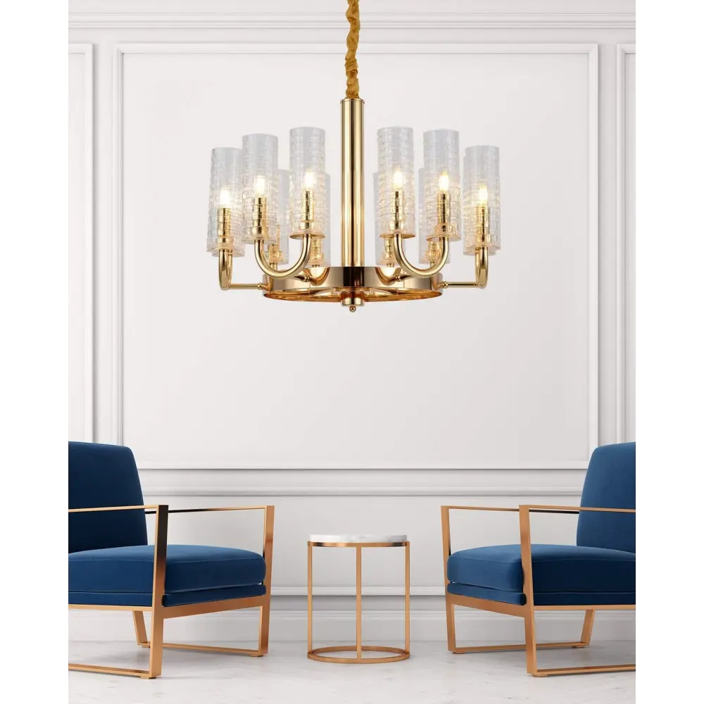 Фото 2 Люстра подвесная Lumina deco Donatti Ldp 8011-12 f.gd 12 ламп 19 м² цвет прозрачный/золотой Фото 2 Люстра подвесная Lumina deco Donatti Ldp 8011-12 f.gd 12 ламп 19 м² цвет прозрачный/золотой