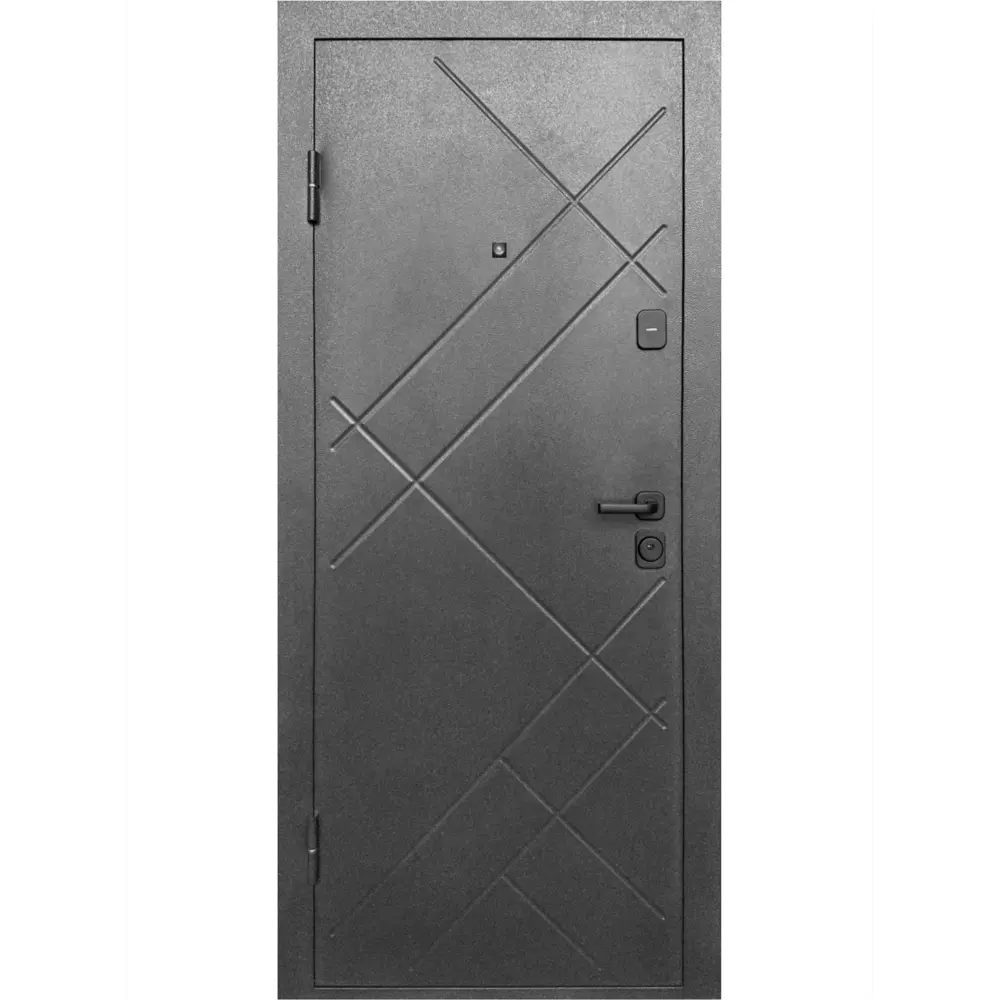 Фото 2 Входная дверь Бриз Штамп МП левый 205x96см цвет букле графит/перламутр Фото 2 Входная дверь Бриз Штамп МП левый 205x96см цвет букле графит/перламутр