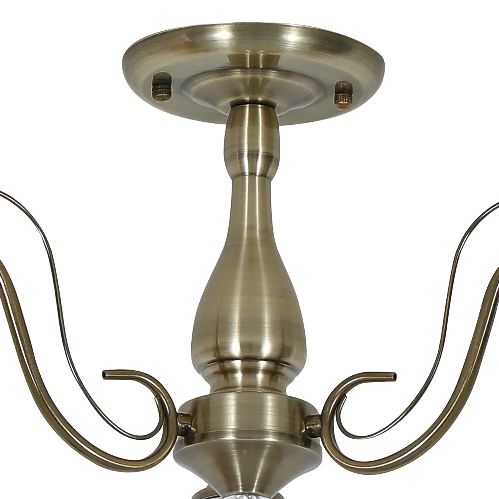 Фото 5 Люстра на штанге Primavera 3 лампы 12 м² цвет бронза Фото 5 Люстра на штанге Primavera 3 лампы 12 м² цвет бронза