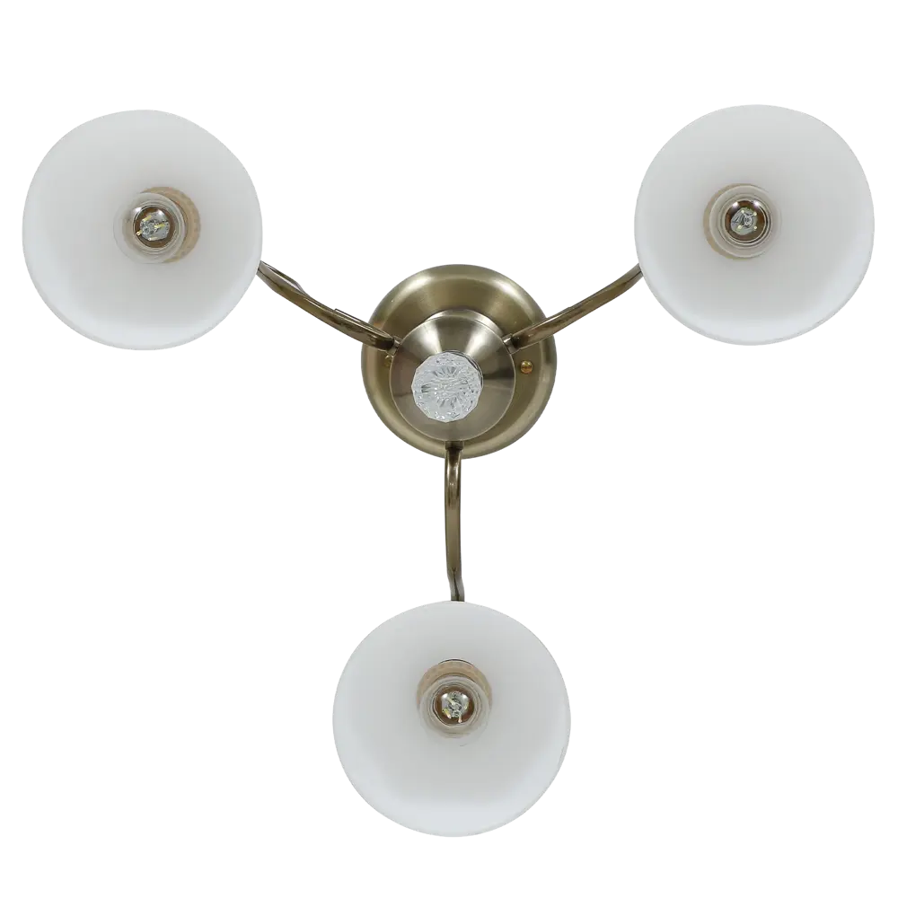 Фото 4 Люстра на штанге Primavera 3 лампы 12 м² цвет бронза Фото 4 Люстра на штанге Primavera 3 лампы 12 м² цвет бронза