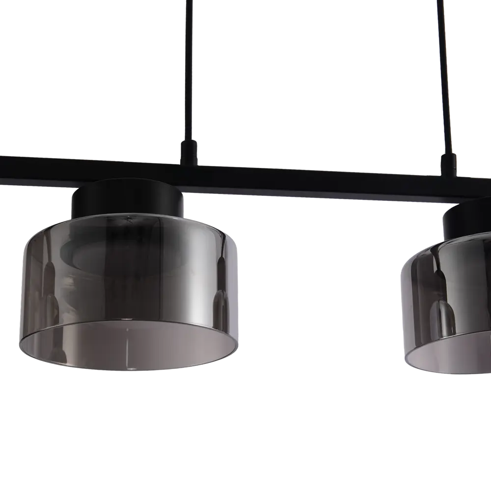 Фото 6 Люстра подвесная Nemico 4 лампы 10 м² цвет черный Фото 6 Люстра подвесная Nemico 4 лампы 10 м² цвет черный